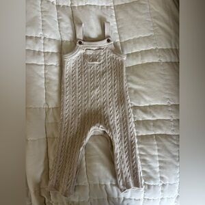 Janie and Jack Beige Cable Knit Sweater